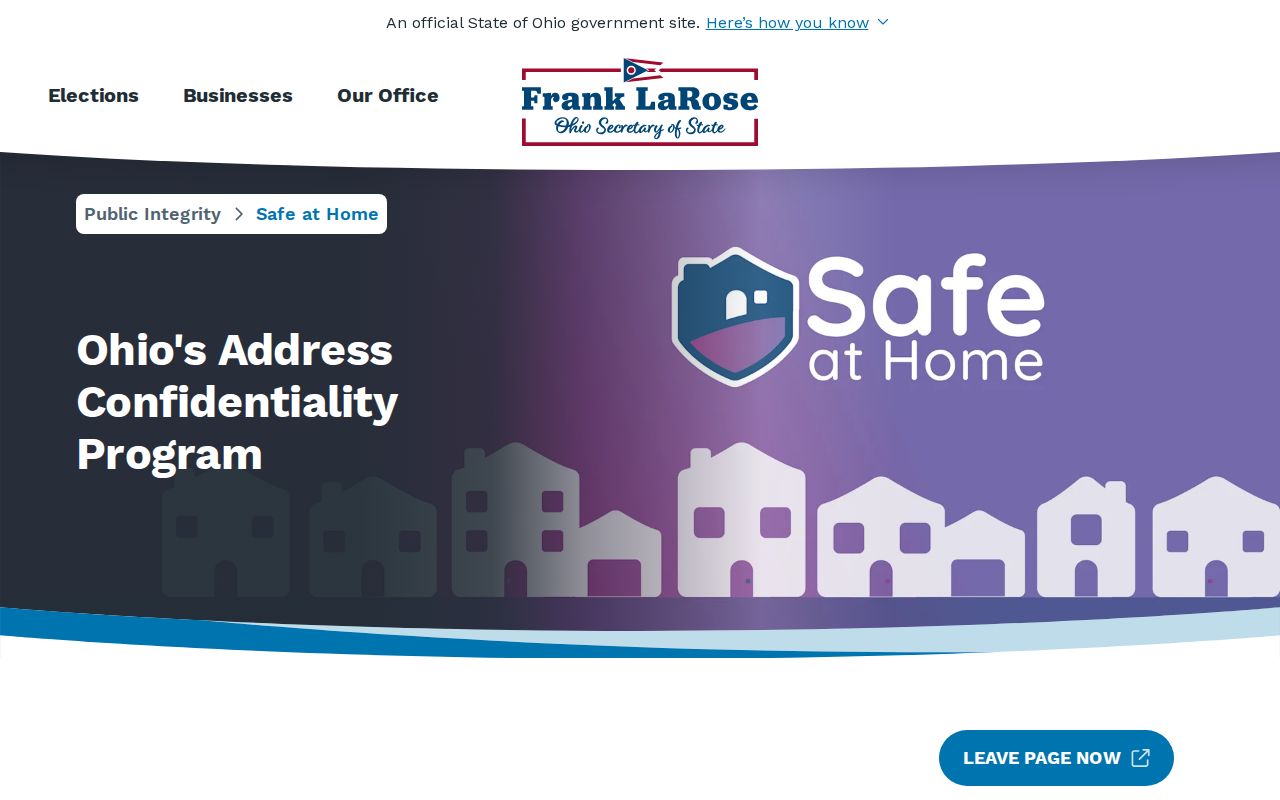 Scioto Township neighbors privacy through Ohio Safe at Home