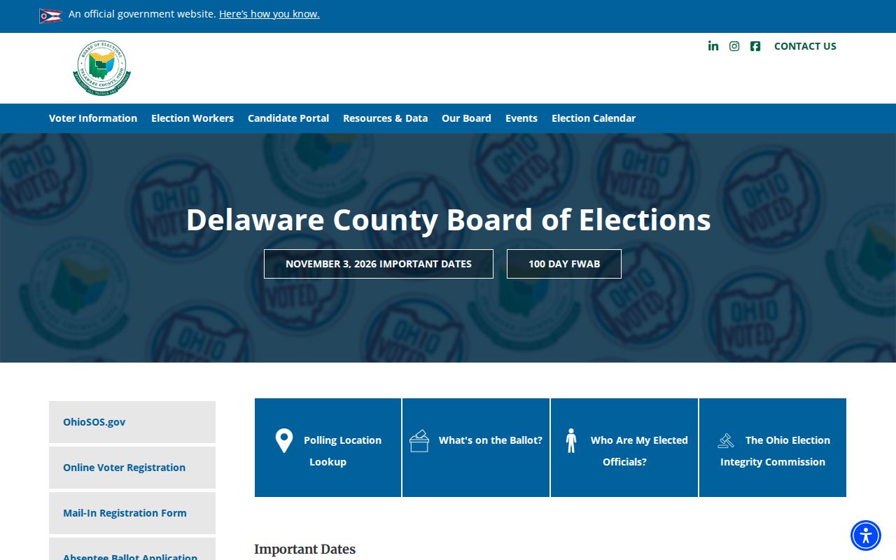 Scioto Township ZIP code Board of Elections records source